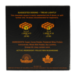 Room 920 - Mushroom Chocolate Bar - Milk Chocolate Orange - 3 grams | Magic Mushrooms Montreal Canada