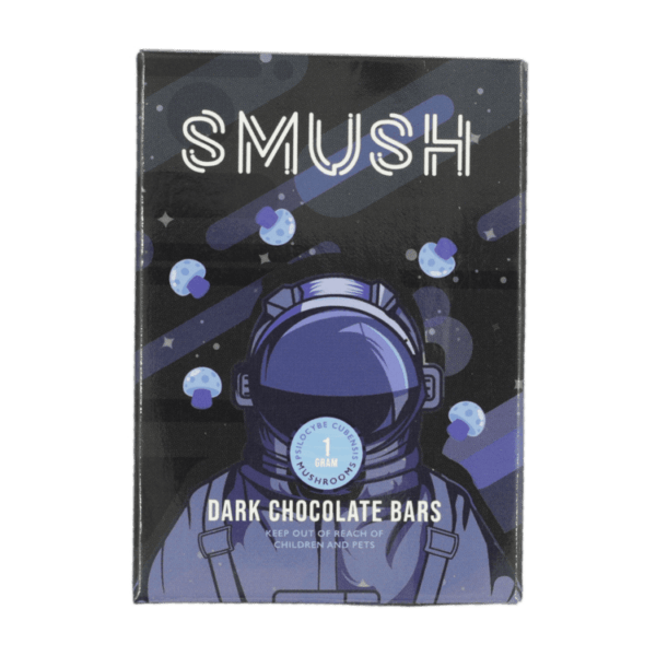 SMUSH - Dark Chocolate Bar | Magic Mushrooms Montreal Canada