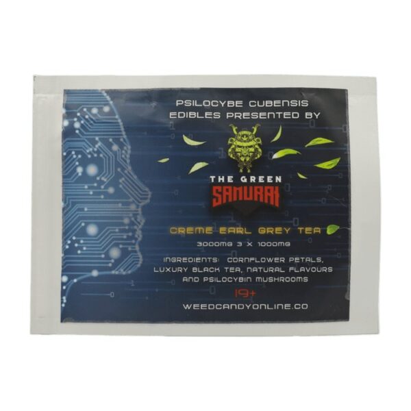The Green Samurai - Creme Earl Grey Tea - 3000mg | Magic Mushrooms Montreal Canada