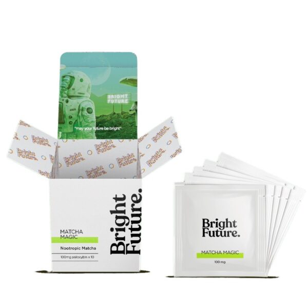 Bright Future - Nootropic Matcha Tea - Matcha Magic - 100mg | Magic Mushrooms Montreal Canada
