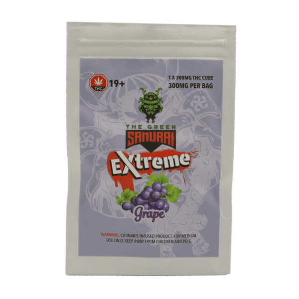 Green Samurai Extreme - Grape Gummy 300mg THC | Magic Mushrooms Montreal Canada