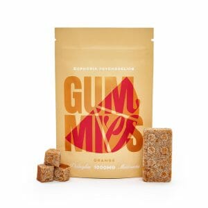 Euphoria Psychedelics – Orange Gummy 1000mg | Magic Mushrooms Montreal Canada