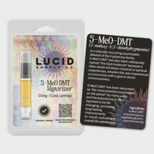 Lucid Supply Co. - 5-MeO DMT Vaporizer - 150mg/0.5mL cartridge | Magic Mushrooms Montreal Canada