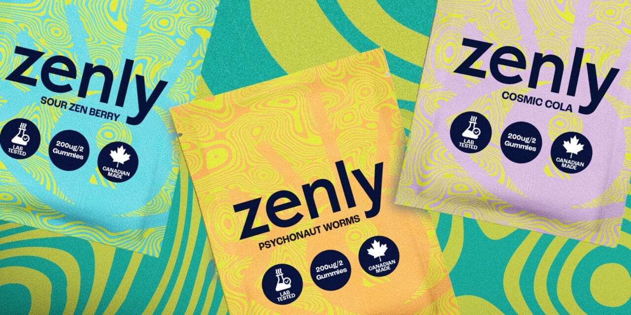 Zenly - LSD Gel Tabs - 600ug (100ug per tab) | Magic Mushrooms Montreal Canada