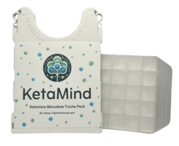KetaMind – Ketamine Microdose Troche – (30x60mg) | Magic Mushrooms Montreal Canada